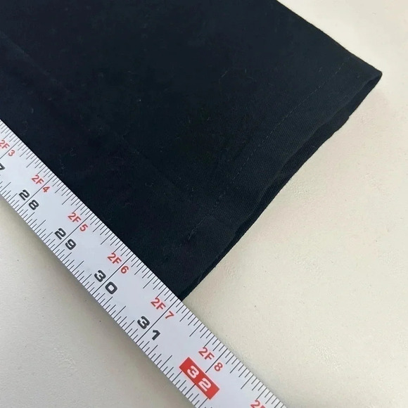 Ricki’s Slim Fit Pants Moto Zip Pocket Stretch  Micro Twill Black Size 2 - Picture 13 of 15